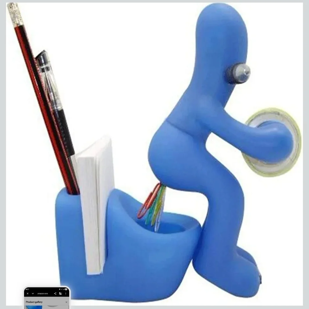Tape Dispenser & Desk Organizer Gag Gift Butt Seat